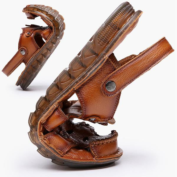 PÁNSKÉ PLÁŽOVÉ SANDÁLY NA VOLNÝ ČAS 48982640M