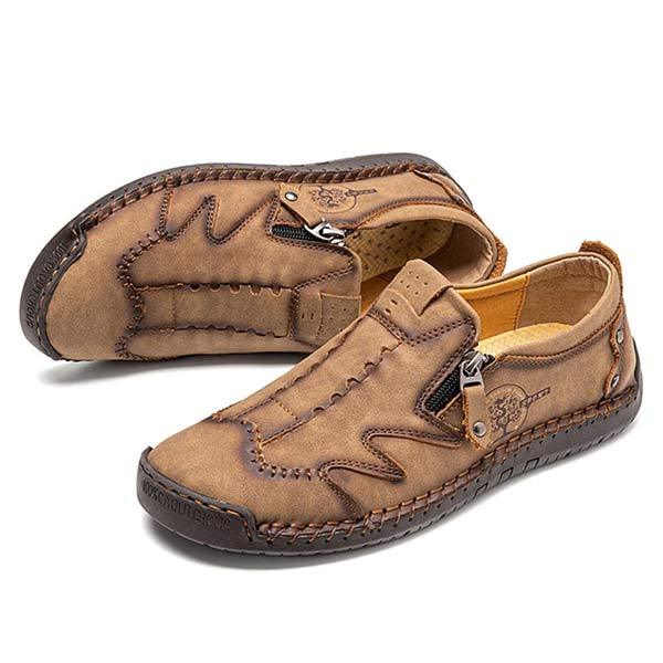 PÁNSKÉ VINTAGE CASUAL KOŽENÉ BOTY 90893563