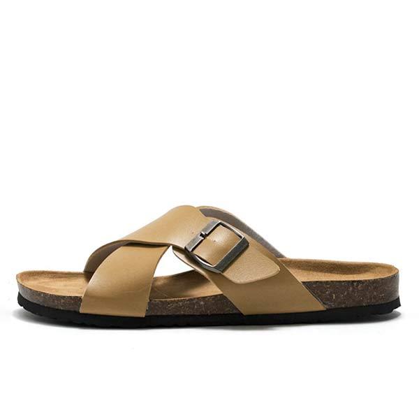 PÁNSKÉ SANDÁLY S KŘÍŽOVÝM PÁSEM 99577710