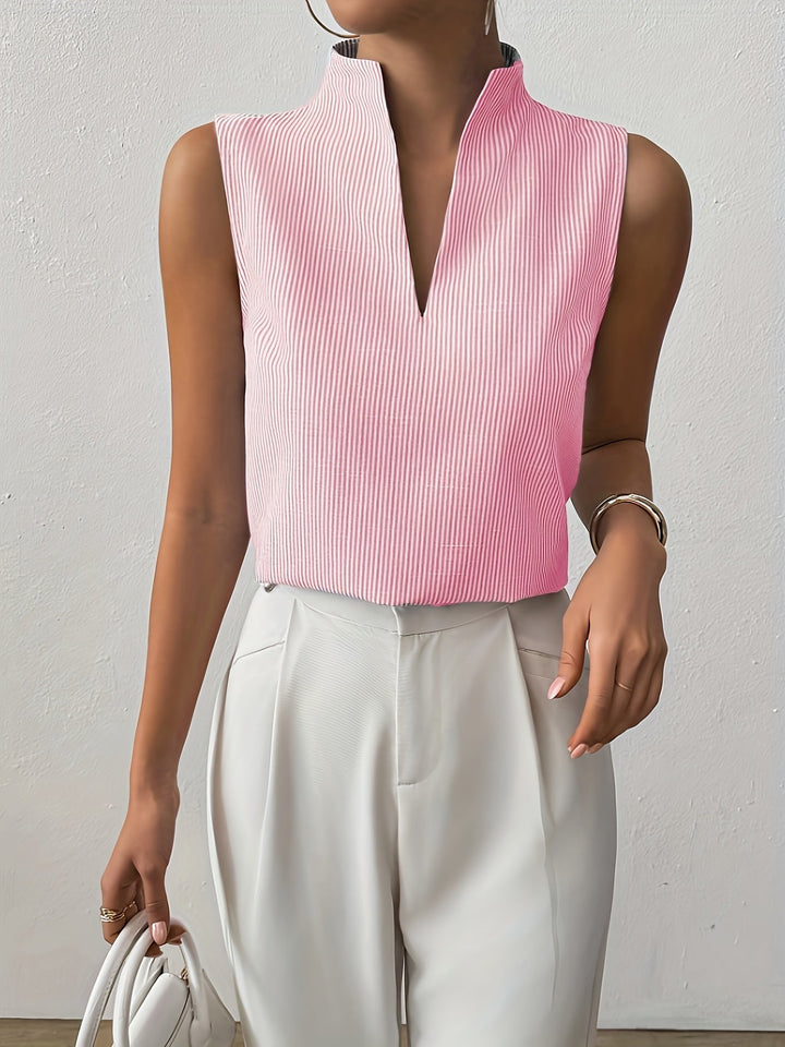 Linea | Top s jemnými pruhy