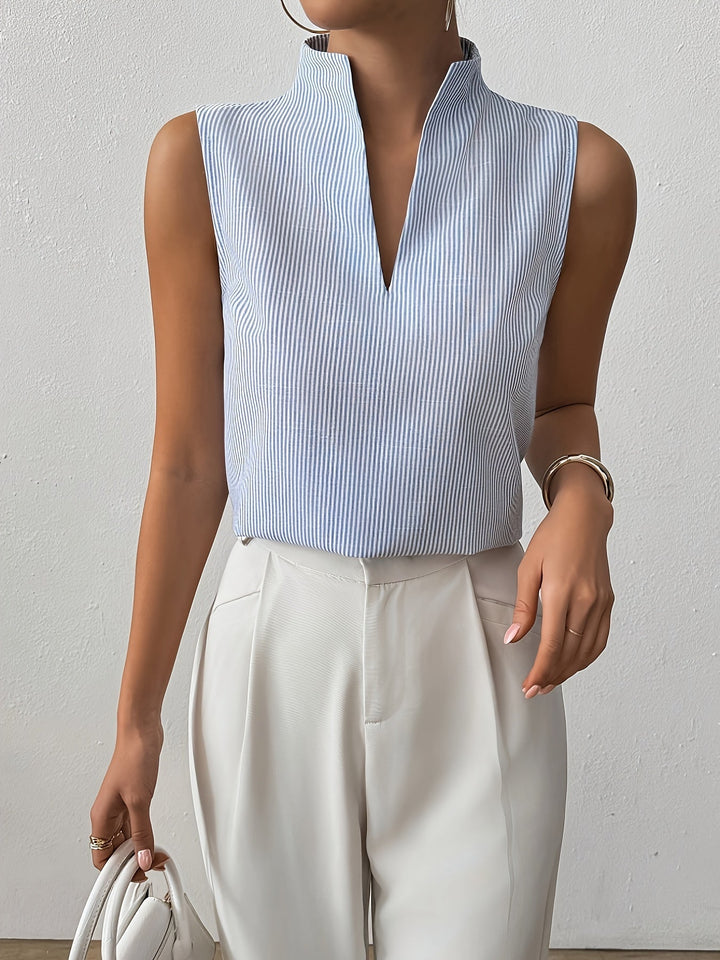 Linea | Top s jemnými pruhy