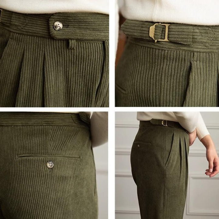 Pánské Vintage Kapsáče z Manšestru Naples 89045032Y