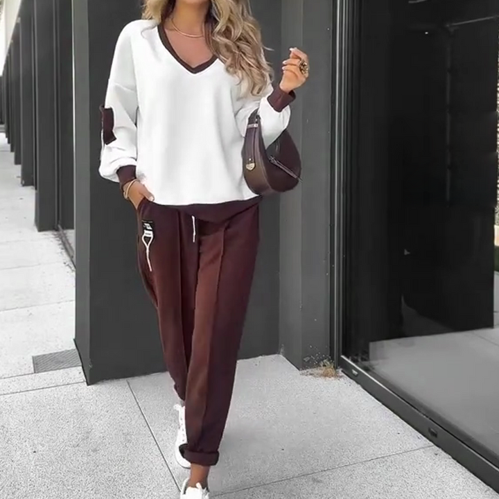 Wiktoria – Stylový Dvoudílný Set